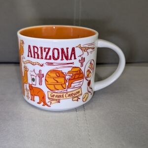 Starbucks Arizona Mug - Orange and White